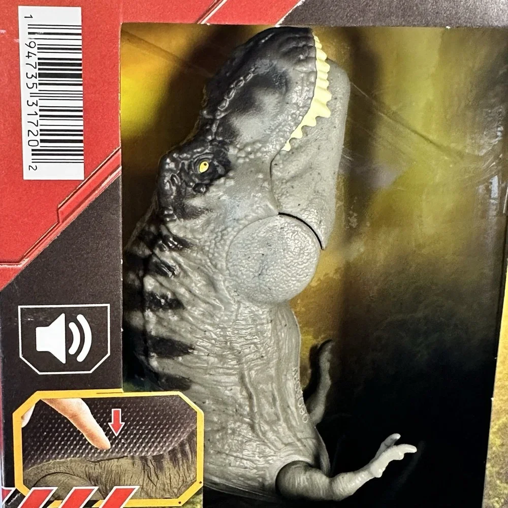 Jurassic World Rebirth Tyrannosaurus rex Sound Surge Dinosaur Figure Mattel‎ NIB